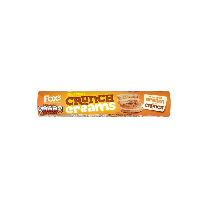 Fox's Golden Crunch Creams (230g)