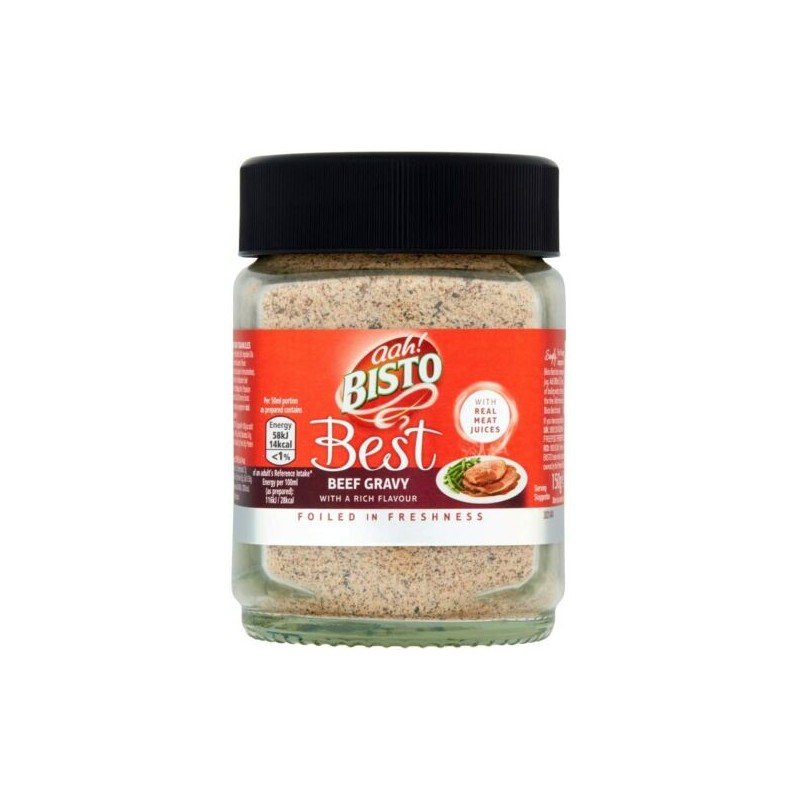 Bisto Best Chicken Gravy Granules Made With Real Meat Juice, 390 G Jar (Pack Of 1) On