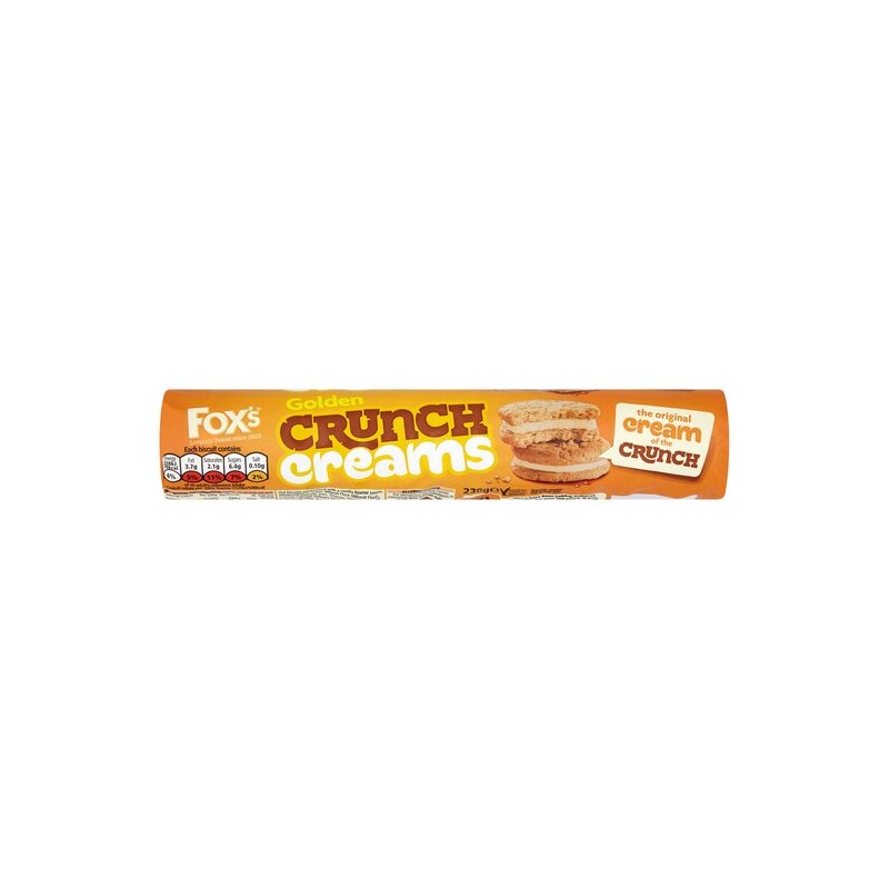Fox's Golden Crunch Creams (200g)