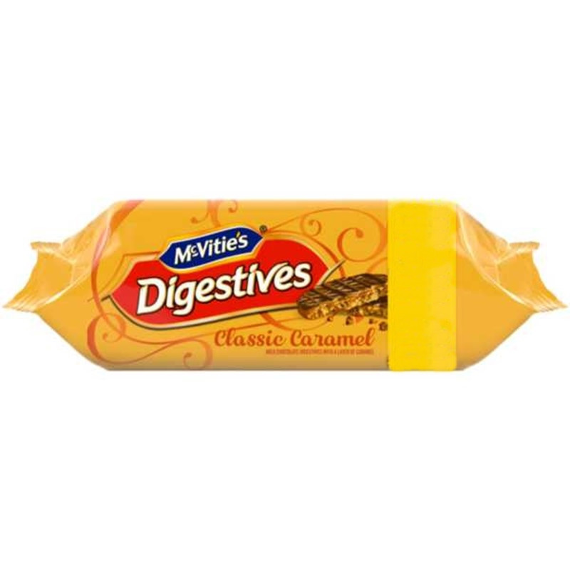 McVities Milk Chocolate Caramel Digestives (250g)