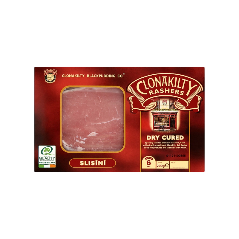 Clonakilty -Dry Cured Back Bacon (200g)