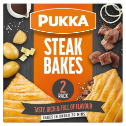Pukka - Steak Bakes (2/278g)