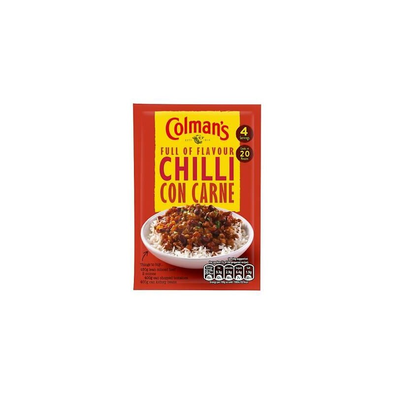 *CLEARANCE Colmans Chilli Con Carne (50g)