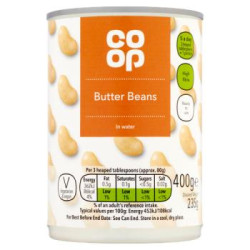 Co-op Butter Beans (400g)