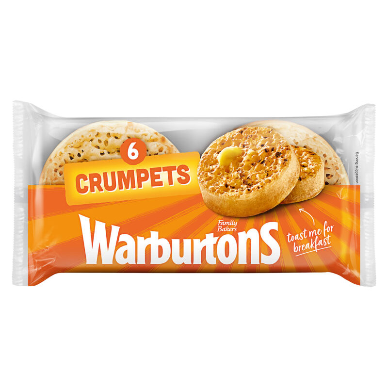 Warburton's - Crumpets (6/390g)