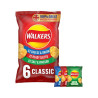 Walkers - Classic Variety Crisps (6 x 25g)
