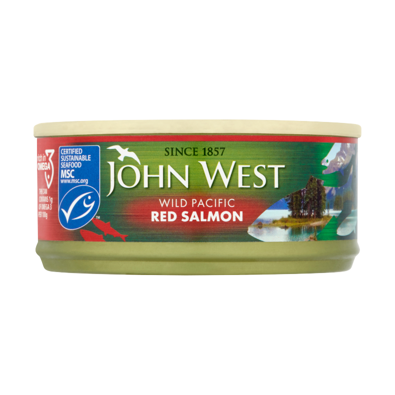 John West Wild Pacific Red Salmon (213g)