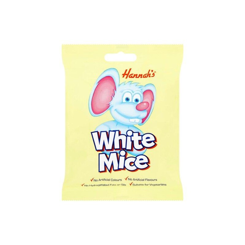 Hannah's White Chocolate Mice (140g)