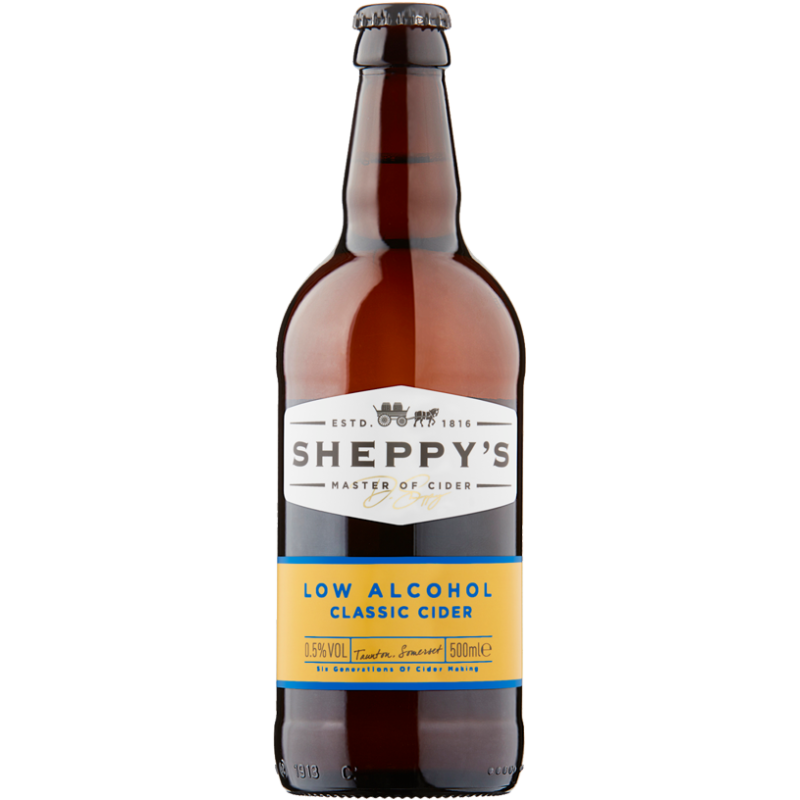 Sheppy's - Low Alcohol Classic Cider (0.5% / 500ml)