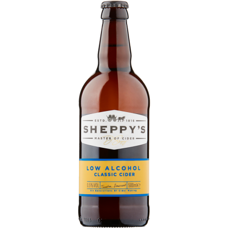 Sheppy's - Low Alcohol Classic Cider (0.5% / 500ml)