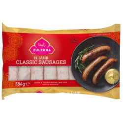 Zulekha - Lamb Classic Sausages (14/784g)