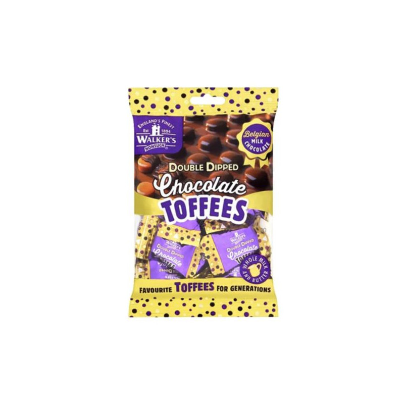 Walkers Double Dip Chocolate Toffees (135g)