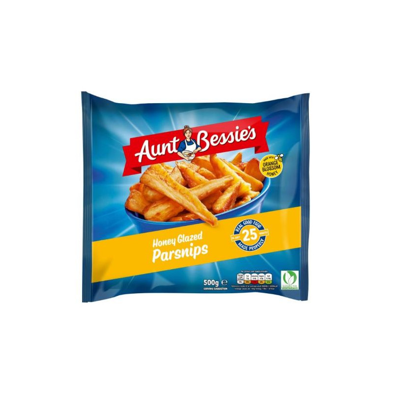 Aunt Bessie's - Honey Glazed Parsnips (500g)