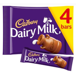 Cadbury Dairy Milk Multi Pack (4/108.8g)