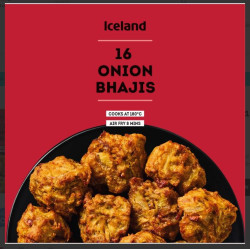Iceland Onion Bhajis (16/240g)