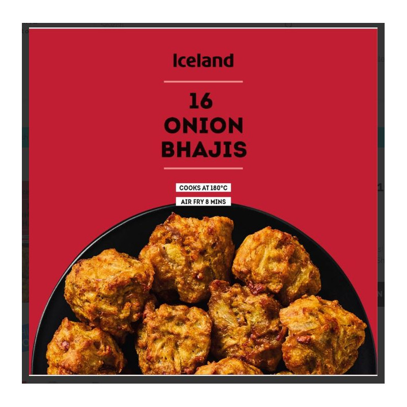 Iceland Onion Bhajis (16/240g)