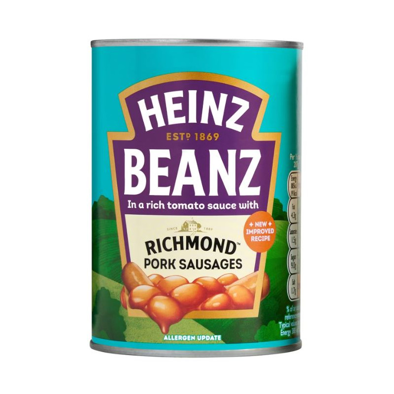 Heinz Beans & Richmond Sausages (415g)