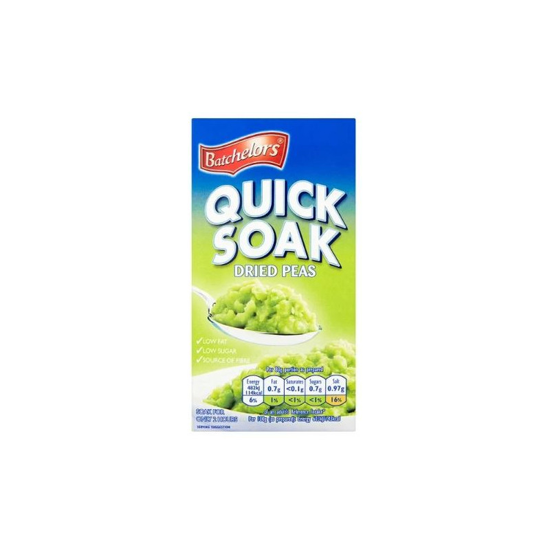 Batchelors Quick Soak Peas. (250g)