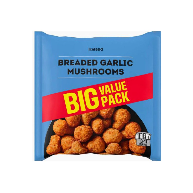 Iceland Breaded Garlic Mushrooms (350g)
