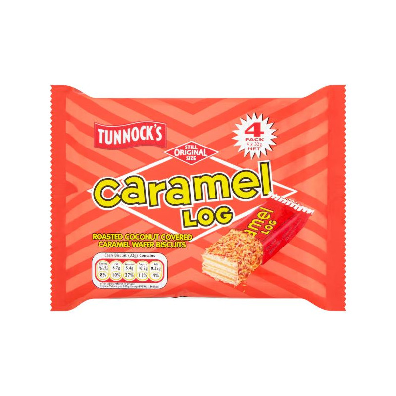 Tunnocks Caramel Logs (4)