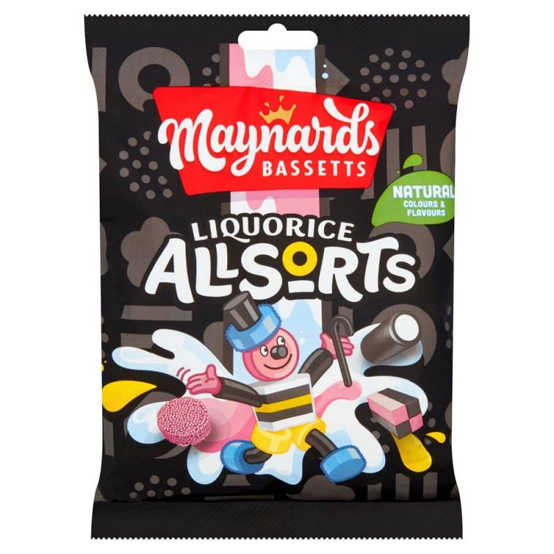 Bassetts - Liquorice Allsorts (130g)