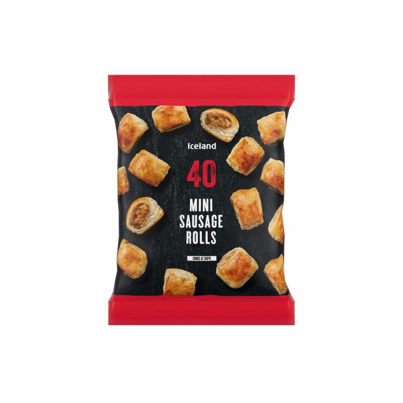 Iceland Mini Sausage Rolls (40/720g)