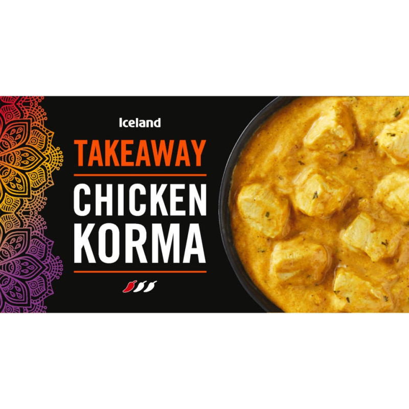 Iceland Takeaway Chicken Korma (375g)