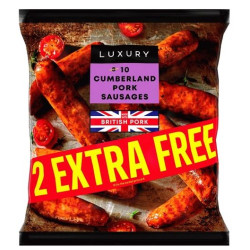 Iceland Cumberland Sausages...