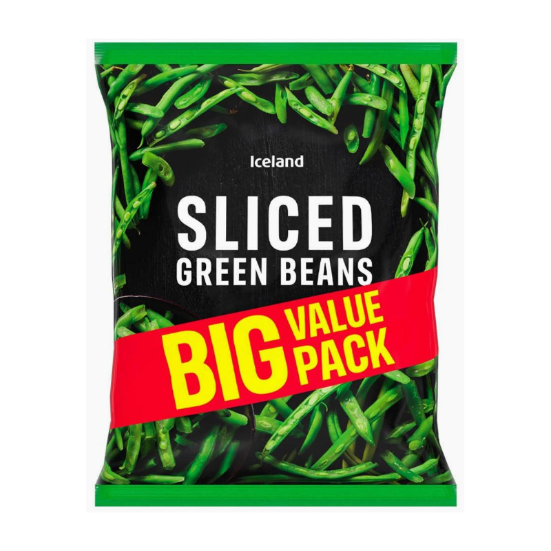Iceland Sliced Green Beans (1kg)
