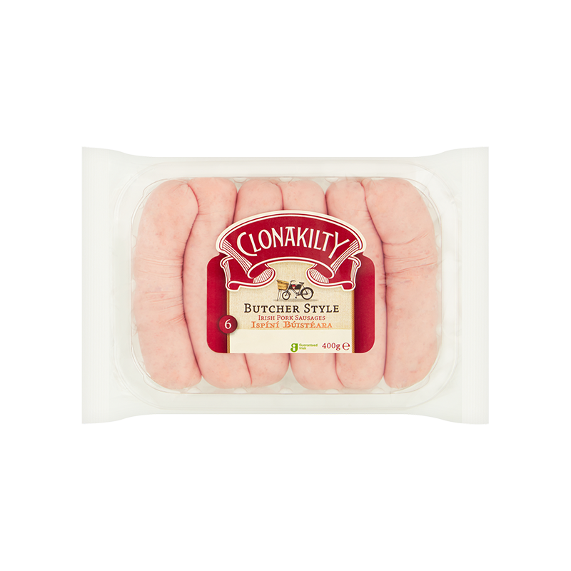 Clonakilty - Catering Butcher Style Irish Pork Sausages (5kg /loose frozen)