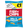 Burtons - Salt & Vinegar Fish n' Chips  (125g)