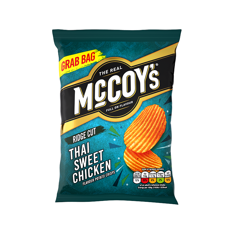 McCoys Thai Sweet Chicken Crisps (65g)