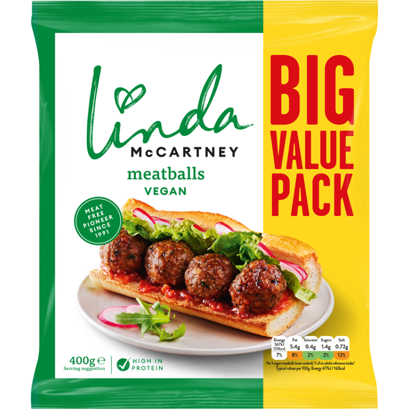 Linda McCartney Meatballs (400g) (Vegan)