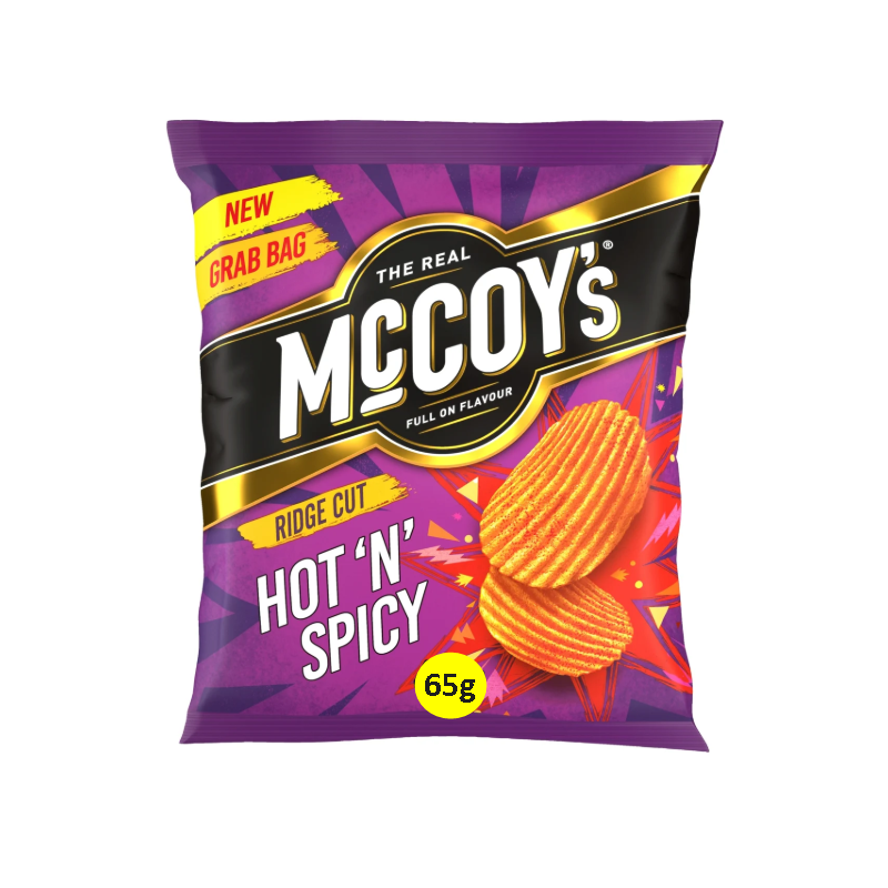 McCoys Hot & Spicy Crisps (65g)