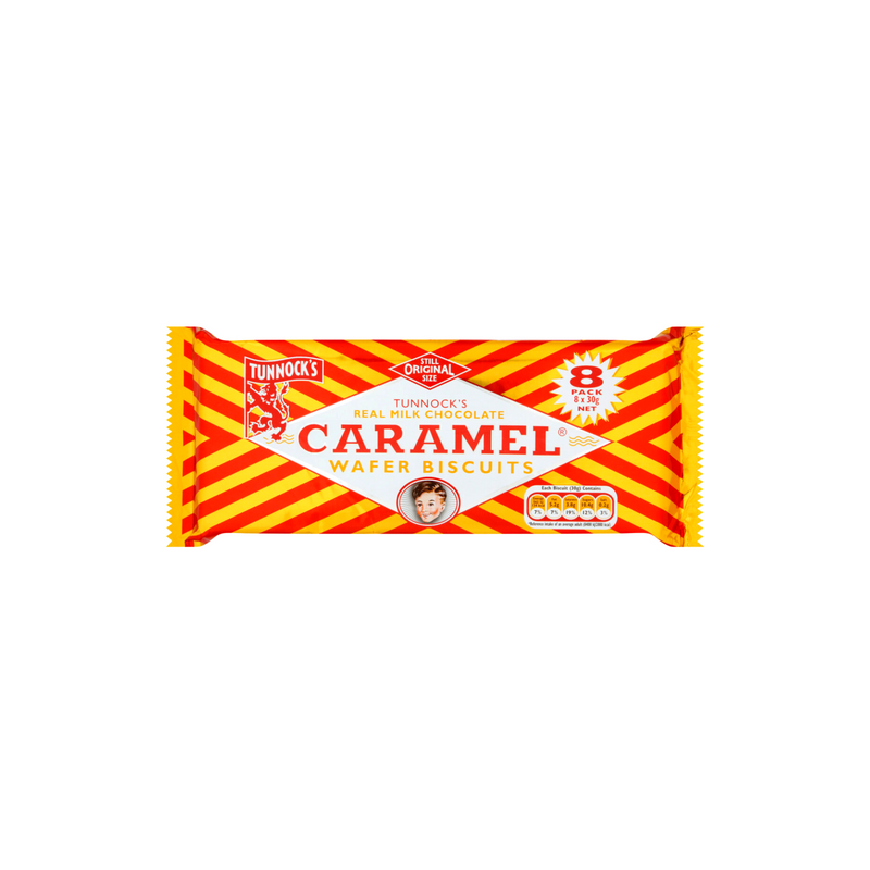 Tunnocks Caramel Wafers (8)