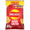 Walkers Crisps - Ready Salted Grab Bag (45g)