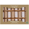 Xmas Crackers - 12.5" Premium Gold Foliage (1 x 8)