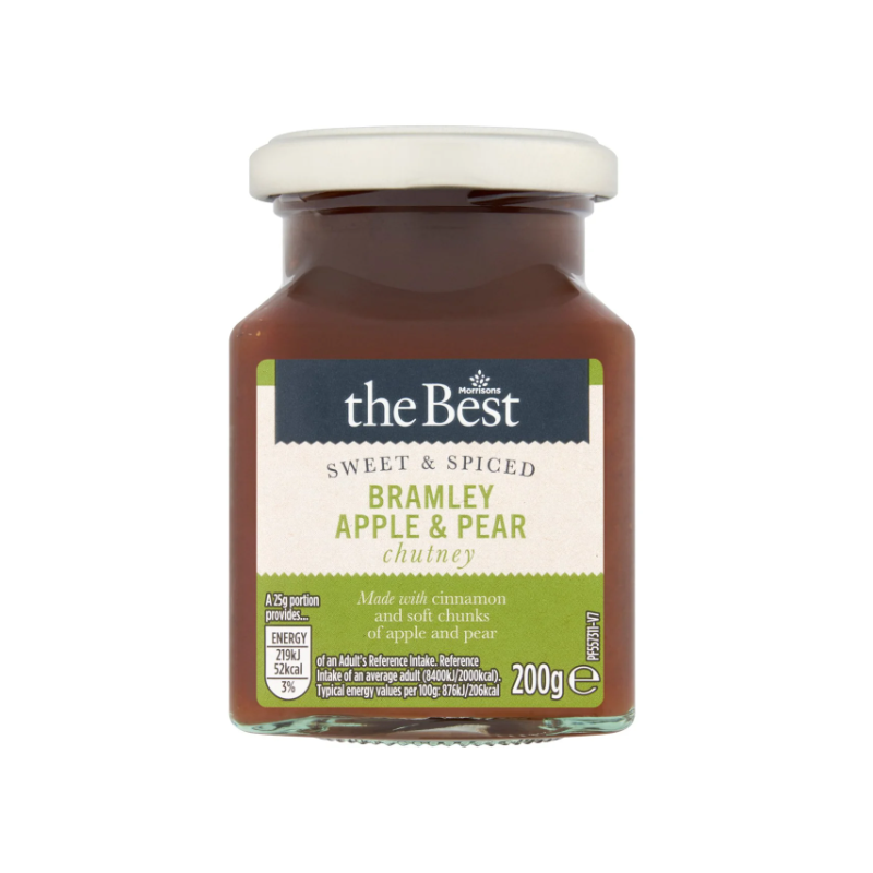 Morrison The Best Bramley Apple & Pear Chutney (210g)