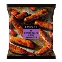 Iceland Cumberland Sausages...