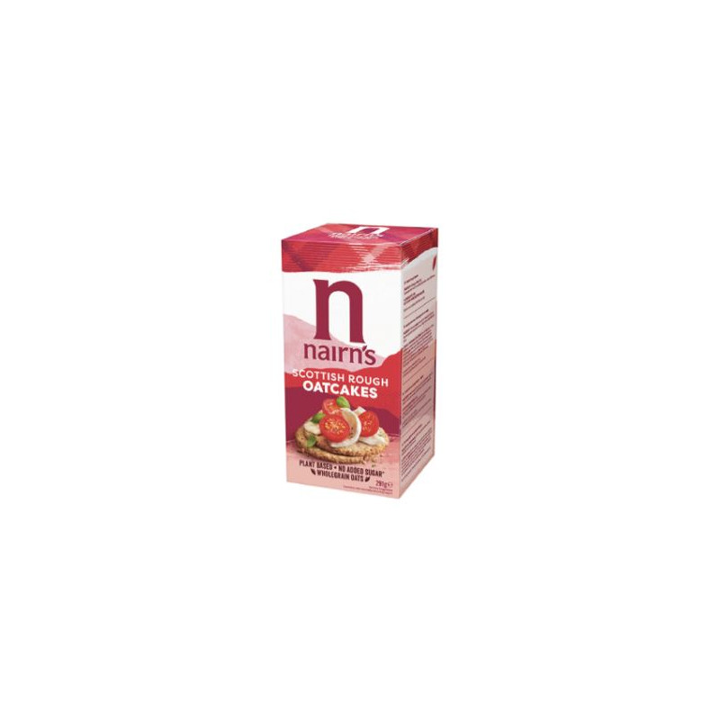 *CLEARANCE. Nairns Rough Oatcakes (291g)