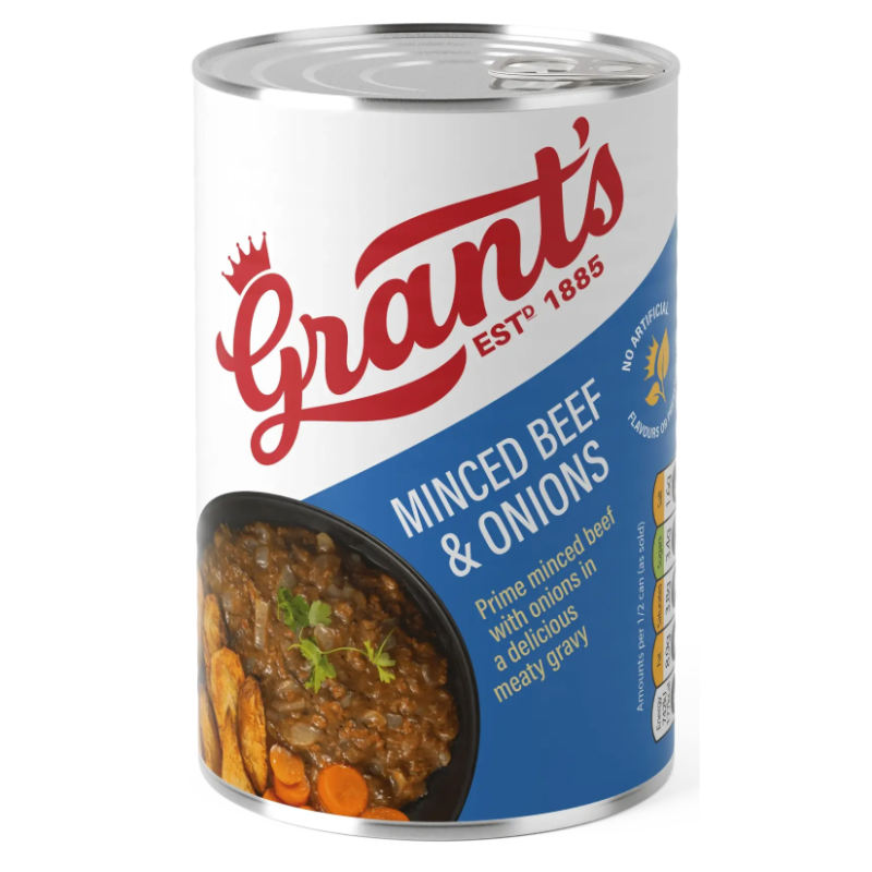 Grants Minced Beef & Onion  (392g)