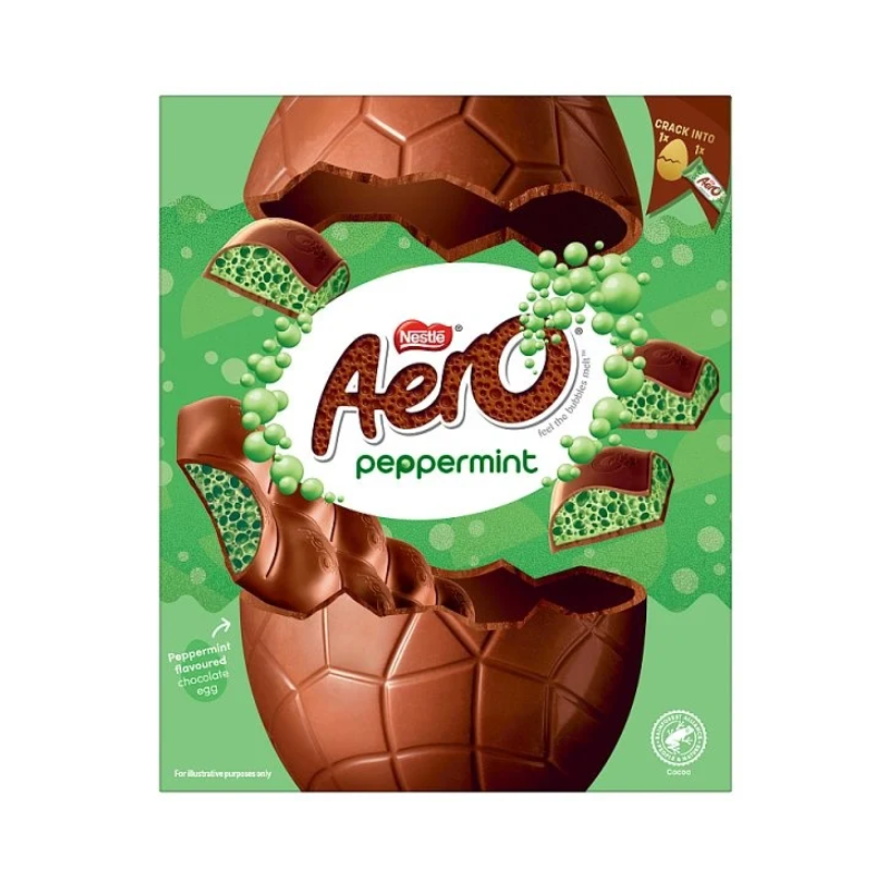 Aero Chocolate Peppermint Egg (186g)