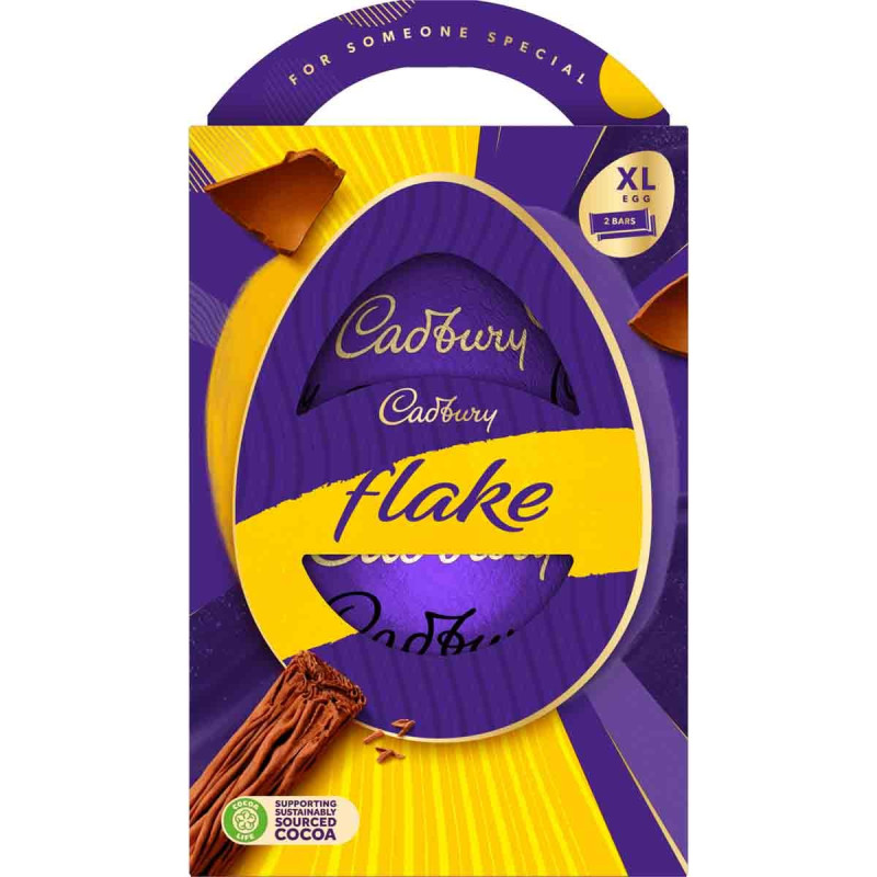 *CLEARANCE.    Cadbury - Gesture Flake Egg (226g)