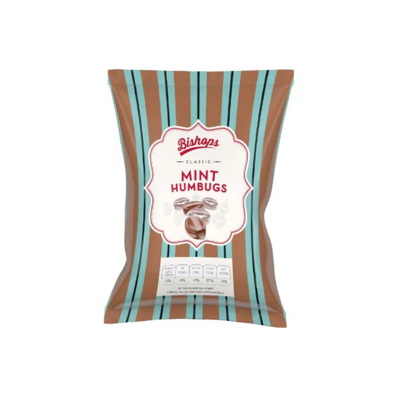 Bishops Mint Humbugs (140g)
