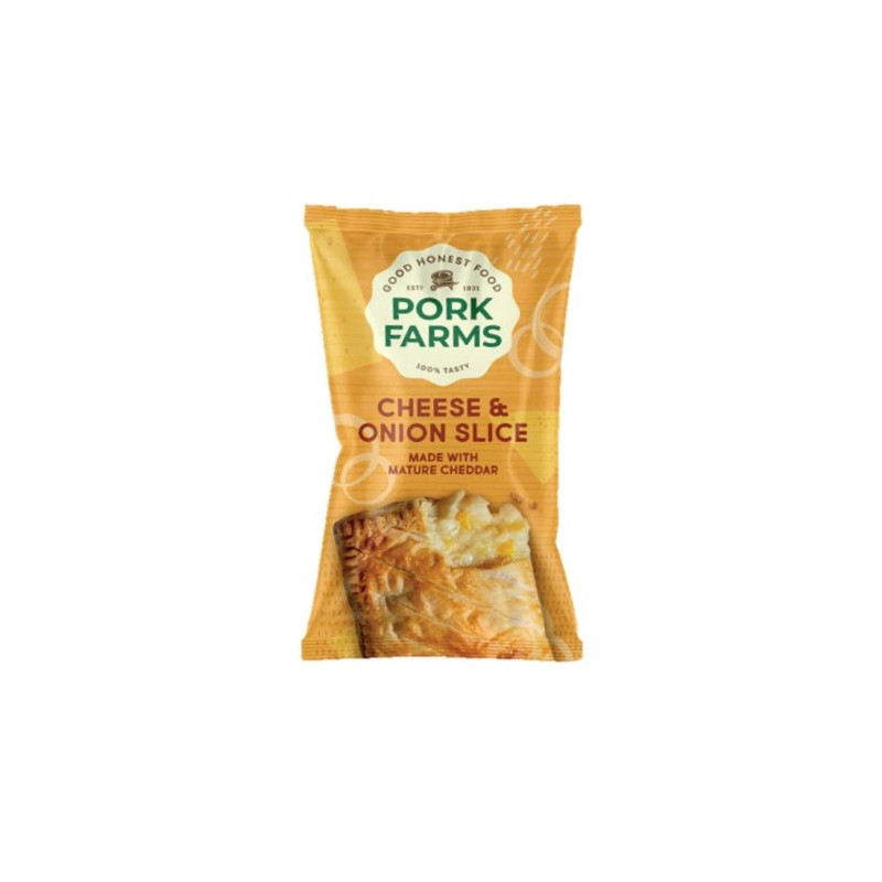 Pork Farms Cheese & Onion Slice (180g)