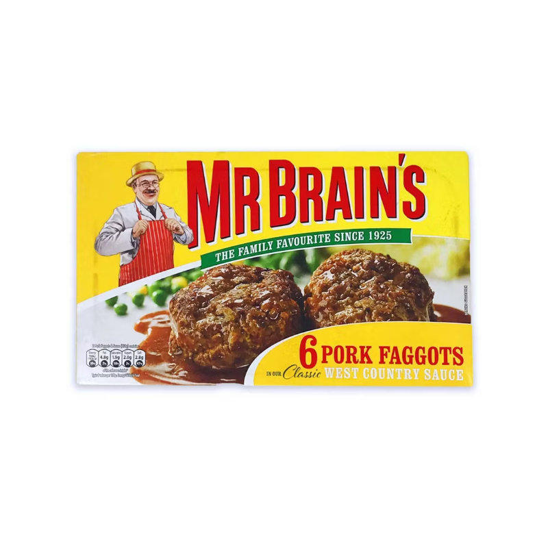 Mr Brains Pork Faggots (6 / 656g)
