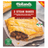 Hollands Steak Bakes (2 x 140g)