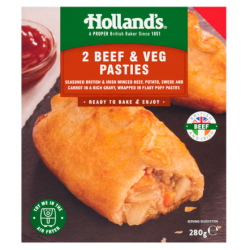 Hollands Beef & Veg Pasty...