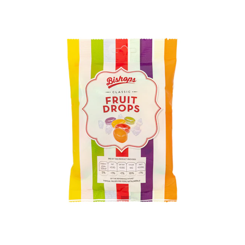*CLEARANCE.    Bishops Fruit Drops (140g)