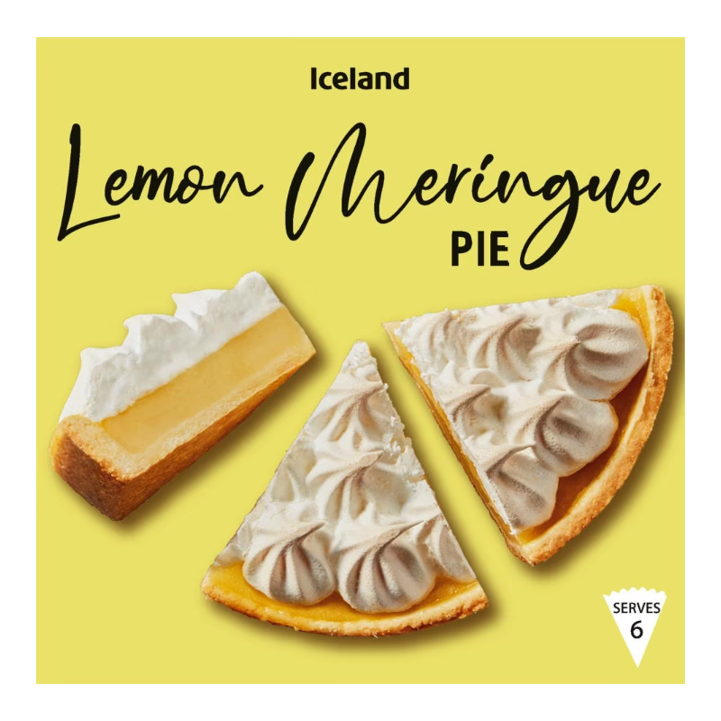 Iceland Lemon Meringue Pie (475g)